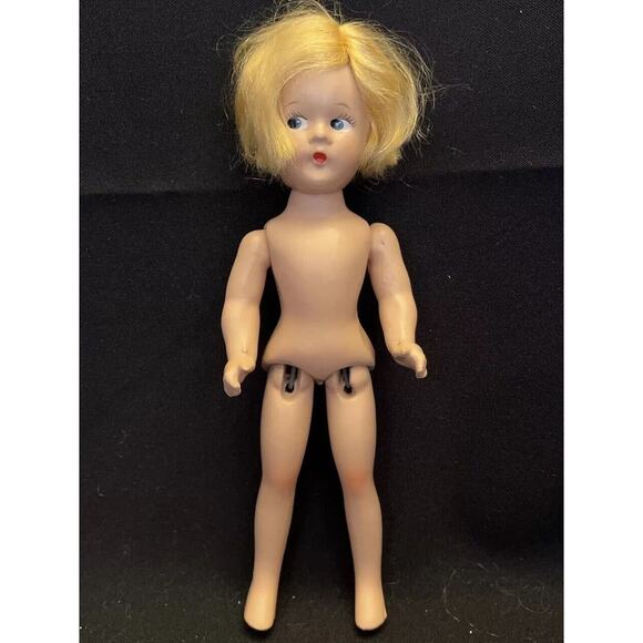 Very Vintage MM Alexander SWEEDISH Doll 9” Flirty Eye Wendy Ann 1930’s Composit - Picture 8 of 11